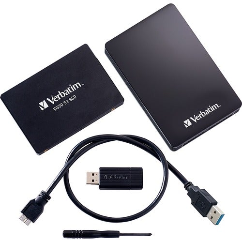 Verbatim 1TB SSD Upgrade Kit for the PlayStationÂ® 4 - Gaming Console Device Supported - 2 Year Warranty - PuriLite