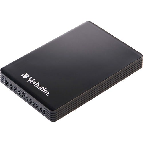 Verbatim 256GB Vx460 External SSD, USB 3.1 Gen 1 - Black - Notebook Device Supported - USB 3.1 (Gen 1) - 2 Year Warranty - 1 Pack - PuriLite
