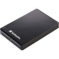 Verbatim 256GB Vx460 External SSD, USB 3.1 Gen 1 - Black - Notebook Device Supported - USB 3.1 (Gen 1) - 2 Year Warranty - 1 Pack - PuriLite