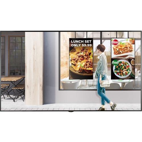 Lg Electronics LG 75XS2E-B Digital Signage Display - 75" LCD - 8 GB - 3840 x 2160 - LED - 2500 cd/m‚² - 2160p - HDMI - USB - DVI - SerialEthernet - webOS 3.0 - Black