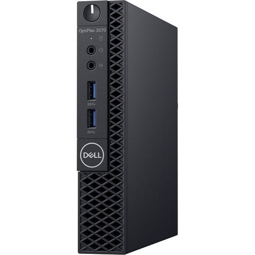 Dell OptiPlex 3000 3070 Desktop Computer - Intel Core i5 9th Gen i5-9500T 2.20 GHz - 8 GB RAM DDR4 SDRAM - 128 GB SSD - Micro PC - Windows 10 Pro 64-bit - Intel