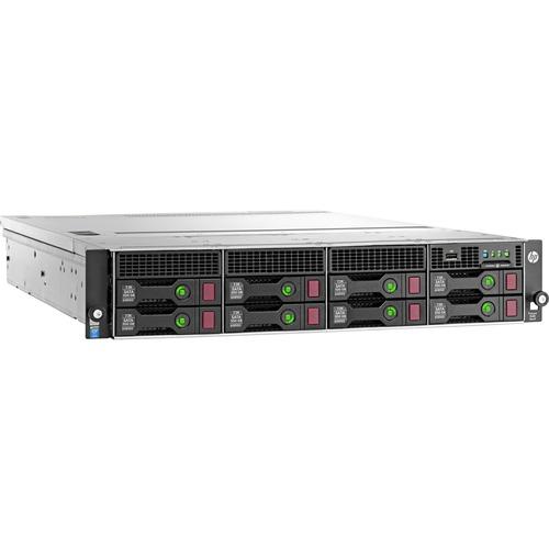 HPE ProLiant DL80 G9 2U Rack Server - 1 x Intel Xeon E5-2603 v4 1.70 GHz - 8 GB RAM - Serial ATA/600 Controller - 2 Processor Support - 256 GB RAM Support - 0, 1, 5, 10 RAID Levels - Matrox G200eH2 Graphic Card - Gigabit Ethernet - 1 x 550 W