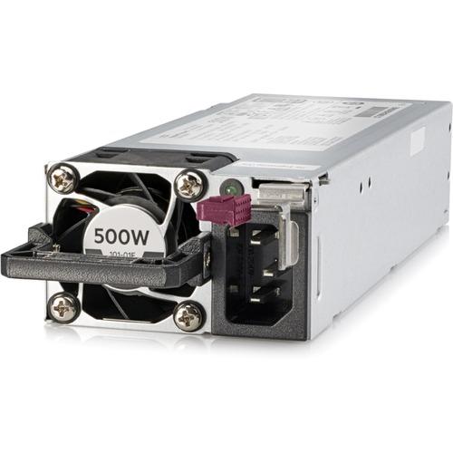 HPE 500W Flex Slot Platinum Hot Plug Low Halogen Power Supply Kit - 230 V AC, 380 V DC
