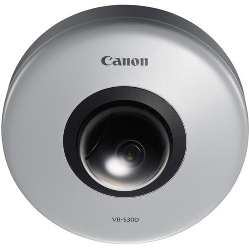 Canon VB-S30D 2.1 Megapixel Network Camera - Dome - MJPEG, H.264 - 1920 x 1080 - 3.5x Optical - CMOS - Ceiling Mount, Surface Mount, Pendant Mount