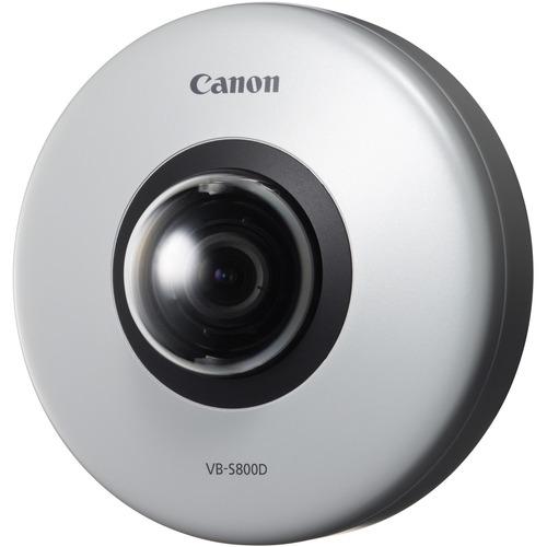 Canon VB-S800D 2.1 Megapixel Network Camera - Dome - MJPEG, H.264 - 1920 x 1080 - CMOS - Ceiling Mount, Surface Mount, Pendant Mount