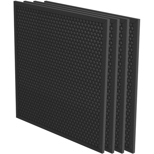 Fellowes AeraMax Pro AM3 or AM4 Carbon 3/8" Filter w/ Pre-filter - 4 PK - Activated Carbon - For Air Purifier - Remove Dust, Remove Odor, Remove Volatile Organic Compound - 14.38" (365.25 mm) Height x 13.75" (349.25 mm) Width x 2.25" (57.15 mm) Depth - C