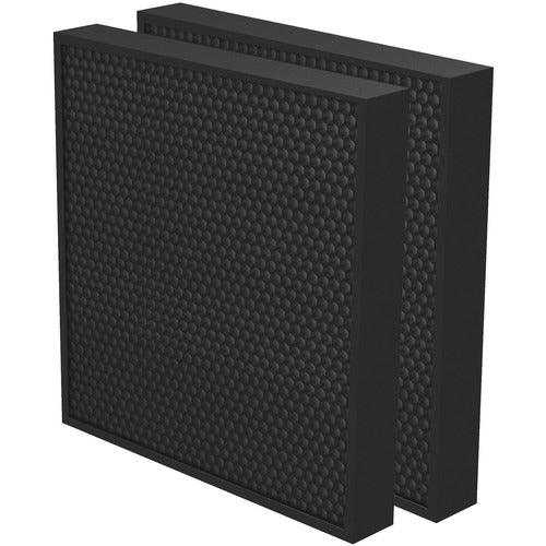 Fellowes AeraMax PRO 2" Carbon Filter - 2pk - HEPA/Activated Carbon - For Air Purifier - Remove Dust, Remove Germs, Remove Odor, Remove Volatile Organic Compound, Remove Virus - 14.38" (365.25 mm) Height x 13.75" (349.25 mm) Width x 2.25" (57.15 mm) Dept