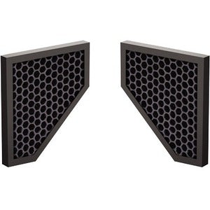 Fellowes AeraMax PRO AM 2 Carbon Boosters (2 Pair) - Activated Carbon - For Air Purifier - Remove Dust, Remove Volatile Organic Compound, Remove Smoke, Remove Odor - 5.94" (150.81 mm) Height x 6.69" (169.86 mm) Width x 0.63" (15.88 mm) Depth