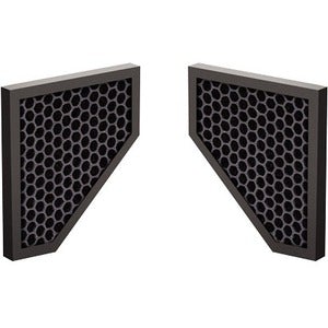 Fellowes AeraMax PRO AM 2 Carbon Boosters (2 Pair) - Activated Carbon - For Air Purifier - Remove Dust, Remove Volatile Organic Compound, Remove Smoke, Remove Odor - 5.94" (150.81 mm) Height x 6.69" (169.86 mm) Width x 0.63" (15.88 mm) Depth