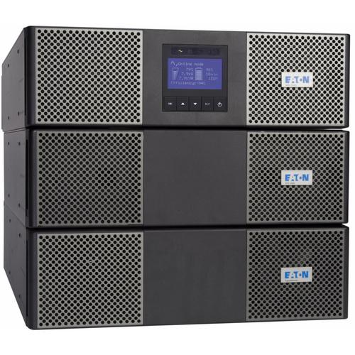 Eaton 9PX UPS, 9U, 11 kVA, 10 kW, Hardwired input, Outputs: (8) 5-20R, (2) L14-30R, Hardwired, 208V - 9U Rack/Tower - 3 Minute Stand-by - 110 V AC, 220 V AC Input - 200 V AC, 208 V AC, 230 V AC, 240 V AC, 250 V AC, 120 V AC, 220 V AC Output - 2 x NEMA L1