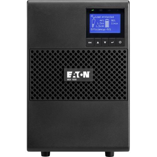 Eaton 1500 VA Eaton 9SX 208V Tower UPS - Tower - 5.30 Minute Stand-by - 230 V AC Input - 200 V AC, 208 V AC, 220 V AC, 230 V AC, 240 V AC Output - 8 x IEC 60320 C13