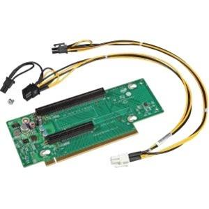 Intel 2U Riser Spare A2UL16RISER2 (2 Slot) - 2 x PCI Express 3.0 x16, PCI Express 3.0 x8 - 2U Chasis