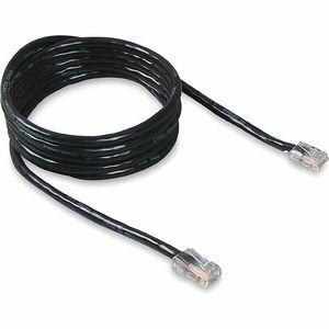 Belkin Cat 5E Patch Cable - 7 ft Category 5e Network Cable - First End: 1 x RJ-45 Male - Second End: 1 x RJ-45 Male - Patch Cable - Black