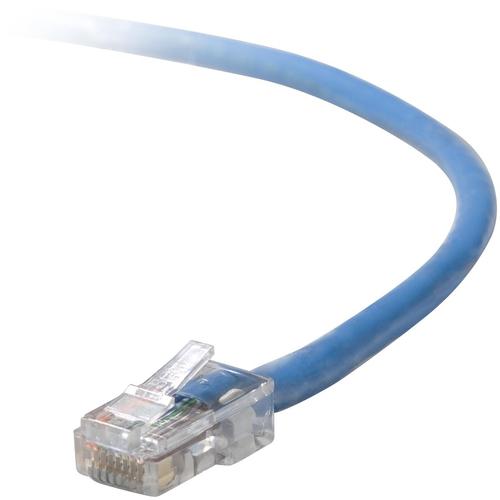 Belkin Cat. 5E UTP Patch Cable - 2 ft Category 5e Network Cable - First End: 1 x RJ-45 Male - Second End: 1 x RJ-45 Male - Patch Cable - Blue - 1