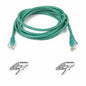 Belkin Cat5e Patch Cable - RJ-45 Male Network - RJ-45 Male Network - 3.05m - Green
