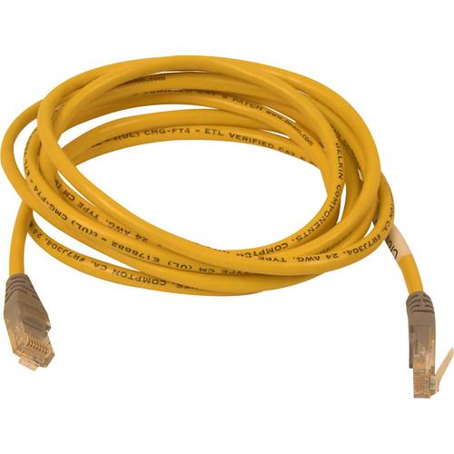 Belkin Cat5e Crossover Cable - RJ-45 Male Network - RJ-45 Male Network - 7.62m - Yellow