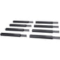 Schneider Electric APC by Schneider Electric Duct Frame Extension-End of Aisle, 1200-1800mm (48-72in) - Black