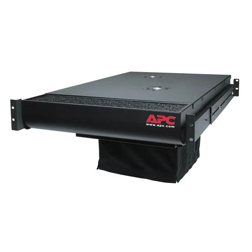 Schneider Electric APC by Schneider Electric ACF001 Airflow Cooling System - 237.39 L/s - Black - 3.50 kW - Black - 2U - 120 V AC - 2 A - 240 W