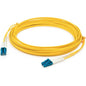 Add-On Computer AddOn 2M Single-Mode fiber (SMF) Duplex LC/LC OS1 Yellow Patch Cable - 6.6 ft Fiber Optic Network Cable for Network Device - First End: 2 x LC Male Network - Second End: 2 x LC Male Network - Patch Cable - Yellow