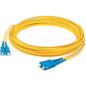 Add-On Computer AddOn 10m Single-Mode fiber (SMF) Duplex SC/SC OS1 Yellow Patch Cable - Fiber Optic for Network Device - 10m - 2 x SC Male Network - 2 x SC Male Network - Yellow