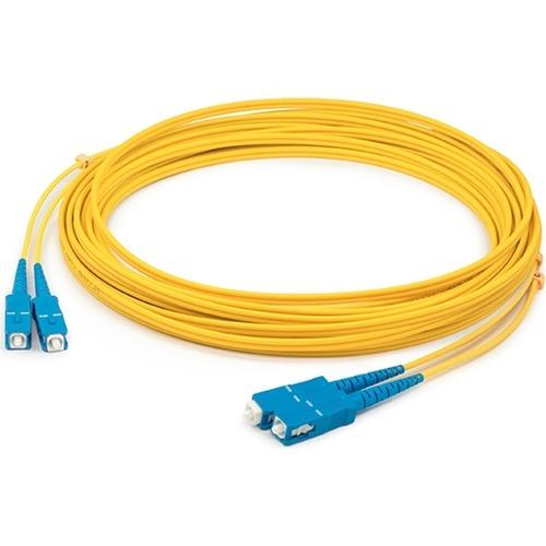 Add-On Computer AddOn 1m Single-Mode fiber (SMF) Simplex SC/SC OS1 Yellow Patch Cable - 100% application tested and guaranteed compatible