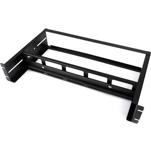 StarTech.com Rackmount DIN Rail Kit with Top Hat/Mini/G Rails - Easily mount any DIN Rail equipment in a standard 19" rack - rack Din rail - din rail kit