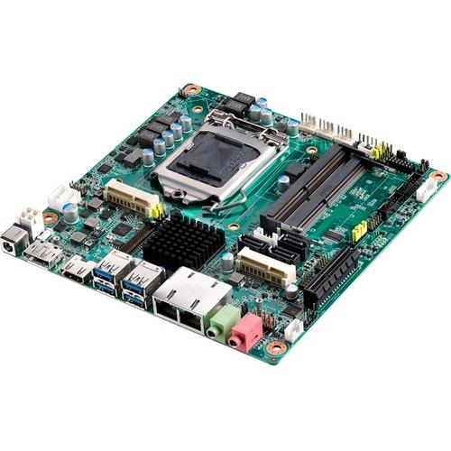 Advantech AIMB-285 A2 Desktop Motherboard - Intel Chipset - Socket H4 LGA-1151 - Mini ITX - 32 GB DDR4 SDRAM Maximum RAM - SoDIMM - 2 x Memory Slots - Gigabit Ethernet - HDMI - DisplayPort - 2 x SATA Interfaces