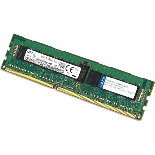 Add-On Computer AddOn 16GB DDR4 SDRAM Memory Module - 16 GB (1 x 16GB) - DDR4-2666/PC4-21300 DDR4 SDRAM - 2666 MHz - CL17 - 1.20 V - ECC - Registered - 288-pin - DIMM - Lifetime Warranty