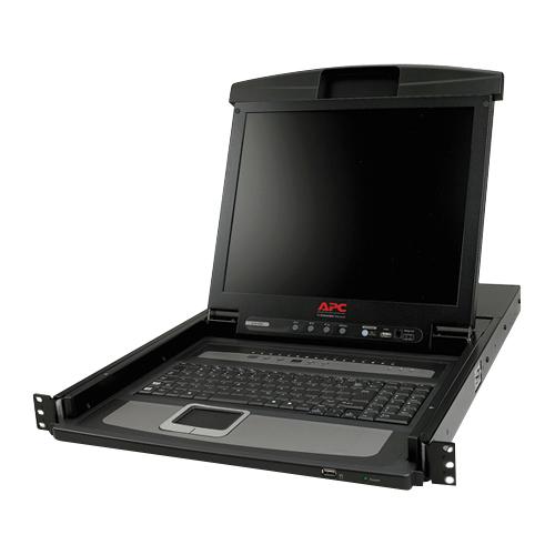 Schneider Electric APC by Schneider Electric AP5808 Rackmount LCD - 8 Computer(s) - 17" LCD - TouchPad