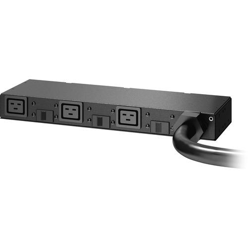 Schneider Electric APC by Schneider Electric Basic AP6039A 3-Outlet PDU - Basic - 3 x IEC 60320 C19 - 230 V AC - 0U/1U - Rack-mountable