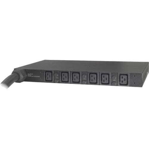 Schneider Electric APC Basic Rack 14.4kW 40A PDU - 6 x IEC 320-C19 - 14.4kW - 1U Rack-mountable