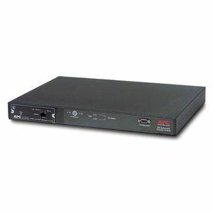 Schneider Electric APC 1U Rack Mountable 16A Automatic Transfer Switch - 1 x NEMA L21-20 - 110 V AC - 16 A, 16 A