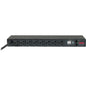 Schneider Electric Rack PDU, Metered, 1U, 20A, 120V, (8) 5-20 - Metered - NEMA L5-20P - 8 x NEMA 5-20R - 120 V AC - 1.92 kW - 1U - Rack-mountable