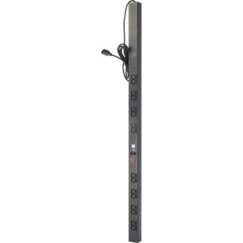 Schneider Electric APC by Schneider Electric Rack PDU, Metered, Zero U, 10A, 230V, (16) C13 - Metered - 0U - Vertical - Rack-mountable