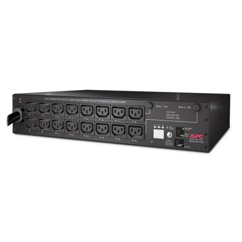 Schneider Electric APC Switched Rack 16-Outlets PDU - 16 x IEC 60320 C13 - 2U Rack-mountable