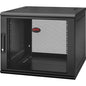 Schneider Electric APC by Schneider Electric NetShelter WX 9U Single Hinged Wall-Mount Enclosure 600mm Deep - For Networking, Airflow System - 9U Rack Height x 19" (482.60 mm) Rack Width x 20.79" (528 mm) Rack Depth - Wall Mountable - Black - 90.91 kg St