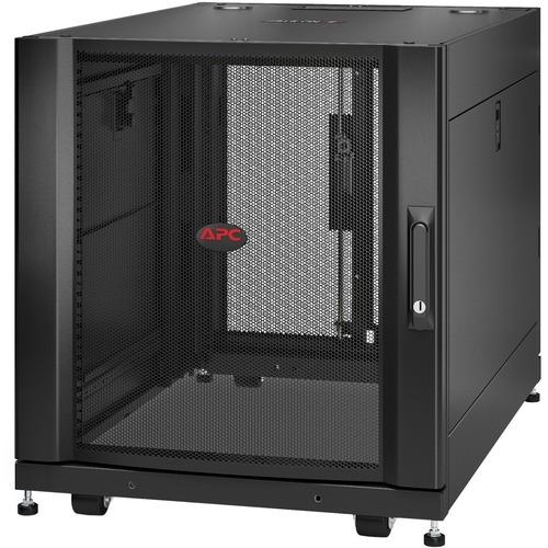 Schneider Electric APC by Schneider Electric NetShelter SX 12U Server Rack Enclosure 600mm x 900mm w/ Sides Black - For Server, Storage - 12U Rack Height x 19" (482.60 mm) Rack Width x 29.75" (755.65 mm) Rack Depth - Floor Standing - Black - 1023 kg Dyna