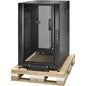 Schneider Electric APC by Schneider Electric NetShelter SX Rack Cabinet - For Server, Storage - 18U Rack Height x 19" (482.60 mm) Rack Width x 29.75" (755.65 mm) Rack Depth - Floor Standing - Black - 1023 kg Dynamic/Rolling Weight Capacity - 1364 kg Stat