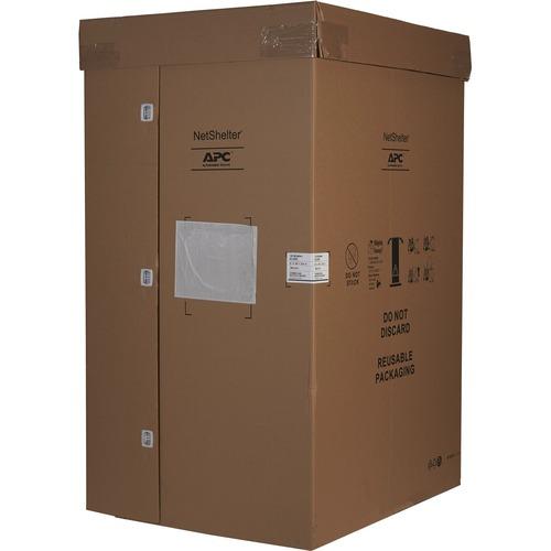 Schneider Electric APC by Schneider Electric NetShelter SX AR3100SP Rack Cabinet - For Server, Storage - 42U Rack Height x 19" (482.60 mm) Rack Width x 36.02" (915 mm) Rack Depth - Black - 1022.73 kg Dynamic/Rolling Weight Capacity - 1363.64 kg Static/St
