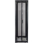 Schneider Electric APC by Schneider Electric NetShelter SX AR3105TAA Rack Cabinet - For Storage, Server - 45U Rack Height x 19" (482.60 mm) Rack Width x 36.02" (915 mm) Rack Depth - Floor Standing - Black, Black - 1020.58 kg Dynamic/Rolling Weight Capaci