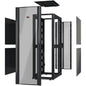 Schneider Electric APC by Schneider Electric NetShelter SX 48U 600mm Wide x 1070mm Deep Enclosure Without Doors Black - For Server, Storage - 48U Rack Height x 19" (482.60 mm) Rack Width x 36.02" (915 mm) Rack Depth - Black - 1022.73 kg Dynamic/Rolling W