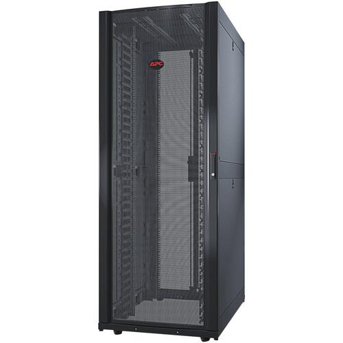 Schneider Electric NetShelter SX 42U 750mm Wide x 1070mm Deep Networking Enclosure with Sides - For Networking, Airflow System - 42U Rack Height x 19" (482.60 mm) Rack Width - Floor Standing - Black - 1022.73 kg Dynamic/Rolling Weight Capacity - 1363.64