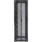 Schneider Electric APC by Schneider Electric Netshelter SX AR3150SP Rack Cabinet - For Blade Server, Converged Infrastructure - 42U Rack Height x 19" (482.60 mm) Rack Width x 36.02" (915 mm) Rack Depth - Black - 1022.73 kg Dynamic/Rolling Weight Capacity