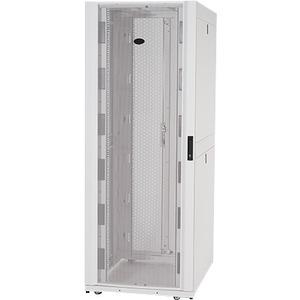 Schneider Electric APC by Schneider Electric NetShelter SX 42U 750mm Wide x 1070mm Deep Enclosure with Sides White - For Networking, Converged Infrastructure, Blade Server - 42U Rack Height x 19" (482.60 mm) Rack Width x 36.02" (914.91 mm) Rack Depth - W