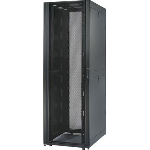 Schneider Electric APC by Schneider Electric Netshelter SX 42U 750mm Wide x 1070mm Deep Enclosure Without Sides Black - For Blade Server, Converged Infrastructure - 42U Rack Height x 19" (482.60 mm) Rack Width x 36.02" (915 mm) Rack Depth - Black - 1020.