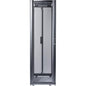 Schneider Electric APC by Schneider Electric NetShelter SX Enclosure Rack Cabinet - For Server - 45U Rack Height x 19" (482.60 mm) Rack Width - Black - 1020.58 kg Dynamic/Rolling Weight Capacity - 1360.78 kg Static/Stationary Weight Capacity