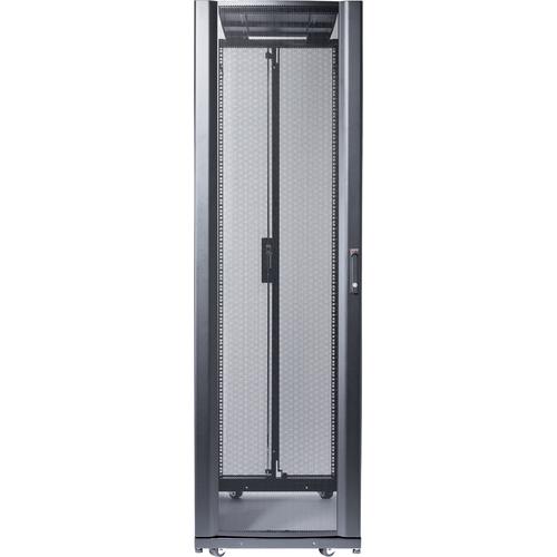 Schneider Electric APC by Schneider Electric NetShelter SX Enclosure Rack Cabinet - For Server - 45U Rack Height x 19" (482.60 mm) Rack Width - Black - 1020.58 kg Dynamic/Rolling Weight Capacity - 1360.78 kg Static/Stationary Weight Capacity