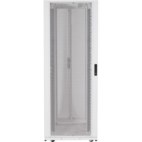 Schneider Electric APC by Schneider Electric NetShelter SX 42U 750mm Wide x 1200mm Deep Networking Enclosure with Sides White - For Networking, Airflow System - 42U Rack Height x 19" (482.60 mm) Rack Width x 41.26" (1048 mm) Rack Depth - White - 1022.73