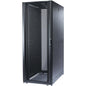 Schneider Electric NetShelter SX 42U 750mm Wide x 1200mm Deep Enclosure - For Blade Server, Converged Infrastructure - 42U Rack Height x 19" (482.60 mm) Rack Width - Floor Standing - Black - 1022.73 kg Dynamic/Rolling Weight Capacity - 1363.64 kg Static/