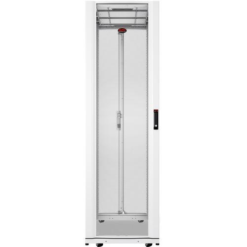 Schneider Electric APC by Schneider Electric NetShelter SX 42U 750mm Wide x 1200mm Deep Enclosure with Sides White - For Blade Server, Converged Infrastructure - 42U Rack Height x 19" (482.60 mm) Rack Width x 41.26" (1048 mm) Rack Depth - White - 1022.73